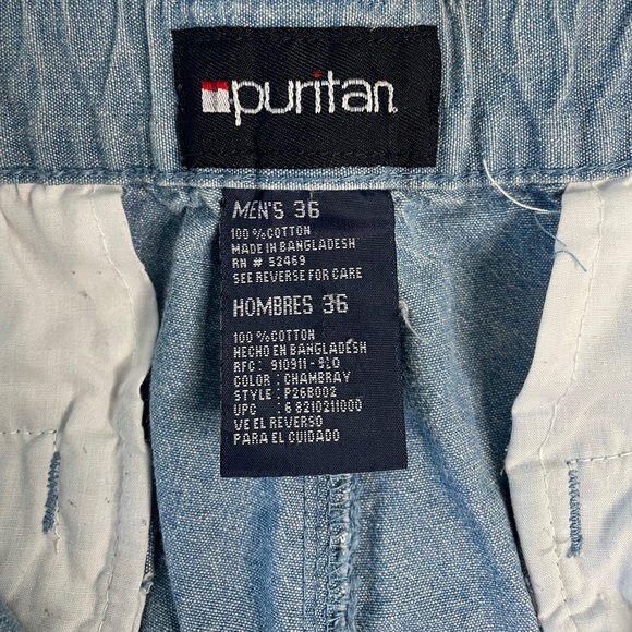 Vintage 90s mens pleated shorts 36” waist - Picture 5 of 5